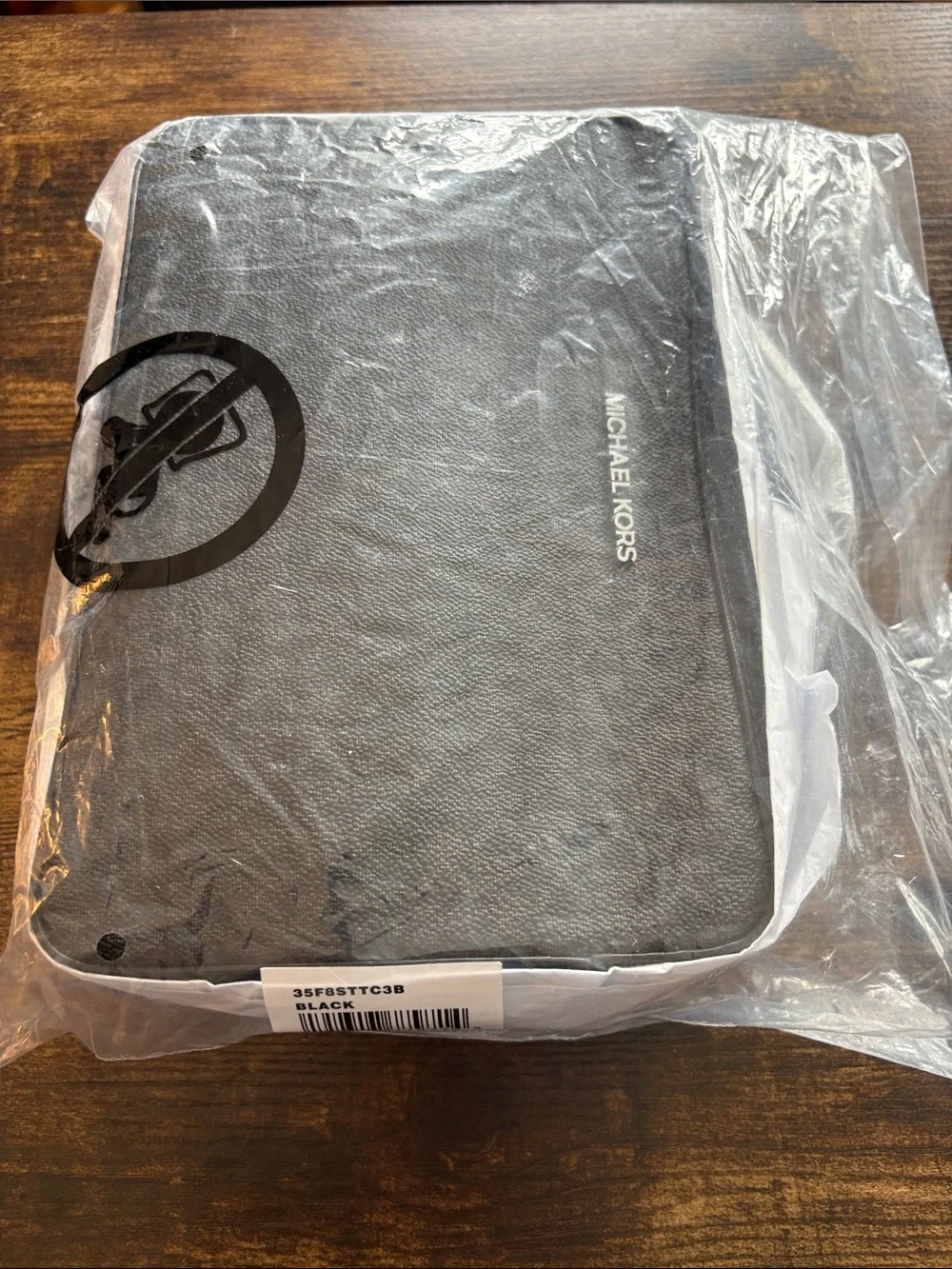 NWT Michael Kors Black Signature Crossbody Bag